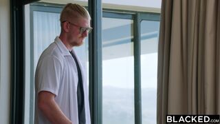 BLACKED Cute Little Hotwife Eve Sweet Gets BBC Tag-Teamed For Hubby