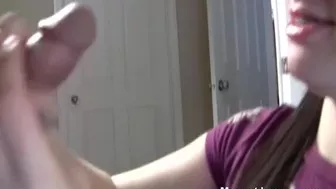 Melissa’s first handjob