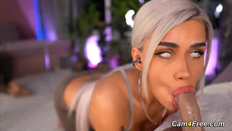 European Stunner in Blowjob POV