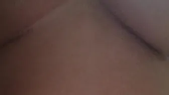 Huge ass punjabi Aunty caressing her tits for me