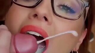 Busty JenKowski bukkake cumslut