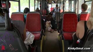 Public Bus Fun With Uma Masome