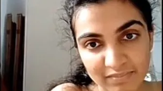Sexy indian housewife first time nude strip show on webcam for customer  mms leak
