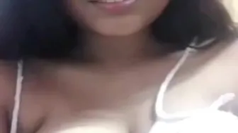 Gouthami Reddy Manthena showing hot sexy boobs in video call 