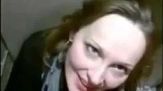 Amateur Babe's Blowjob and Facial Delight