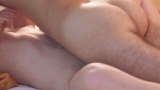 Close-Up DOGGYSTYLE and Missionary Position with Romantic Couple - Cum on A