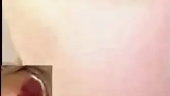 Masturbation while my chines friend is fucking his stepsister on video call