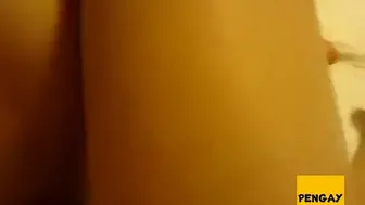 Bareback Daddy Bear Bangs Asian Uncle