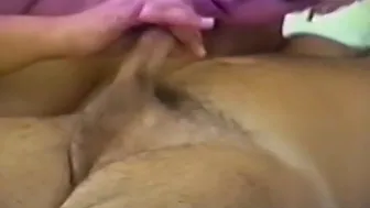 Retro Handjob and Facial with a BBW Amateur