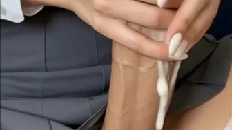 Covered in my biggest load yet 