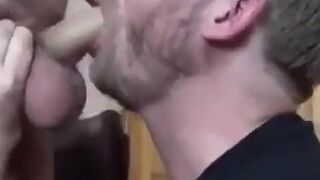 Straight Guy Gets Serviced by a Daddy