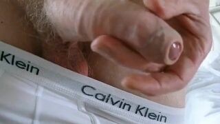 Daddy's Uncut Cock Massage