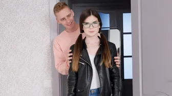 Casual Teen Sex - Sweet young brunette Molly Brown fucked in the missionary pose