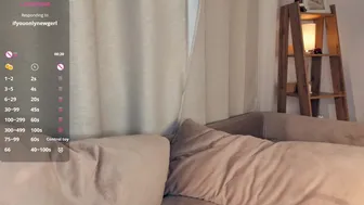 Blonde Angel in Pink Lingerie Tease
