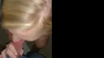 Public Blowjob with a Sexy Amateur Milf Mom