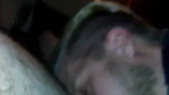 Mr. Steele's Big Cock Sucked by a Skinny Twink