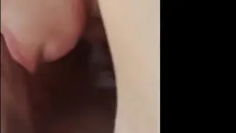 18yo Amateur Blowjob with a Quick Creampie Ending