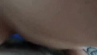 Playing with my girl's pussy and cumming on it.