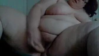 Hairy Amateur BBW's Webcam Solo