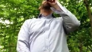 Forest Masturbation: Daddy's Outdoor Adventure