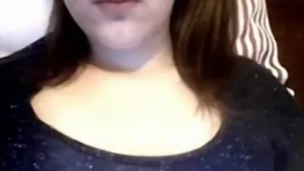 Big Natural Chilean Breasts on Webcam