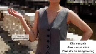 Ngintip mandi casting miss elisa panlok