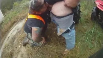 Muddy Outdoor Blowjob