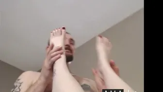 Big Tits Amateur Takes 2 Huge Loads - POV Blowjob & Creampie