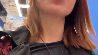 Redhead Teases in Lingerie & Toys