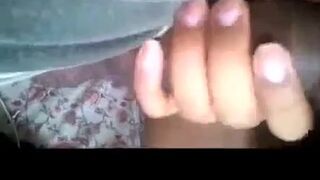 Stepsister sucking huge dick