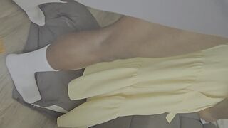 Blindfolded Lesbian Gets Used by a BBC Football Player