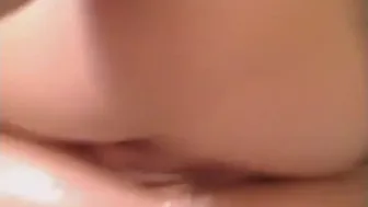 DP masturbation, my pussy is soaking in juices