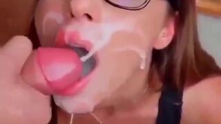 Finnish Cumslut JenKowski Bukkake