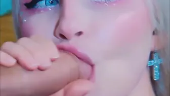 Blonde Cock Sucker Pleasures Her Lover