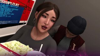 [Gameplay] [3D Game] THE OFFICE - Sex Scene #3 Boss cum in Gail's Pussy