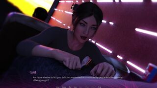 [Gameplay] [3D Game] THE OFFICE - Sex Scene #3 Boss cum in Gail's Pussy