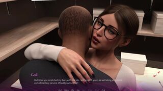 [Gameplay] [3D Game] THE OFFICE - Sex Scene #2 Fucking with Boss and BJ Partner