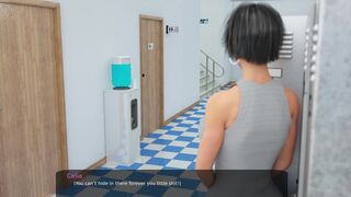 [Gameplay] MILFY CITY - SEX SCENE HD #20 Fucking in the toilet