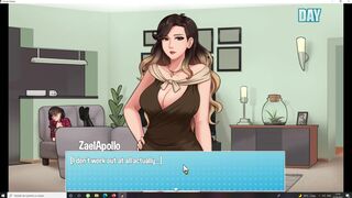 [Gameplay] House Chores part 2 (Blowjob from big ass maid)