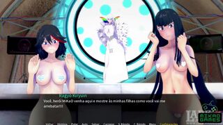 [Gameplay] Tales of the Dream life Harem ep 6 Ragyō Kiryūin, Satsuki Kiryūin e Ryū...