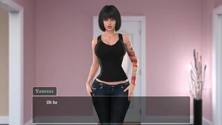 [Gameplay] Girl House part XVI (final) sex with 4 beautiful ladies