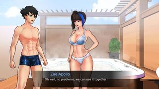 [Gameplay] CwG part 9 (thigh rub in jacuzzi)