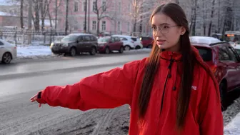 She Is Nerdy - Gorgeous Big-Bottomed Chick Selena Is Enjoying Intensive Anal