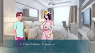 [Gameplay] Sex Note 82 Fucking my Stepmom's Tits in her Halloween Costume