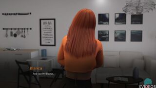 [Gameplay] COLLEGE BOUND #XIV - Redhead rides dick hard