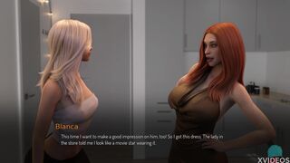 [Gameplay] COLLEGE BOUND #05 - Sexy redhead showing off her thicc ass