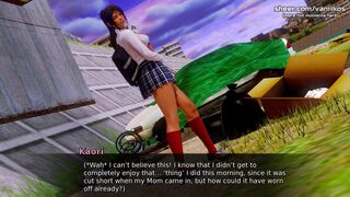 [Gameplay] Waifu Academy | Perfect 18yo Virgin College Teen Gets Her Tight Pussy F...