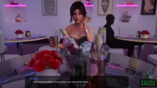 [Gameplay] Milfy City ep 61 Step Sis Fui numa festa a Noite com Caroline