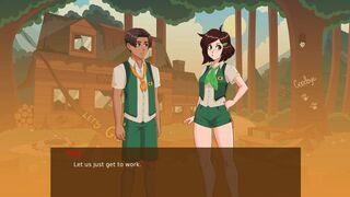 [Gameplay] Camp Mourning Wood - Part 4 - Strip Nudes By LoveSkySanHentai