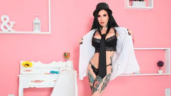 Cherry Pimps - Raven-Haired Hottie Joanna Angel Is Fucking With A Huge Sex Toy